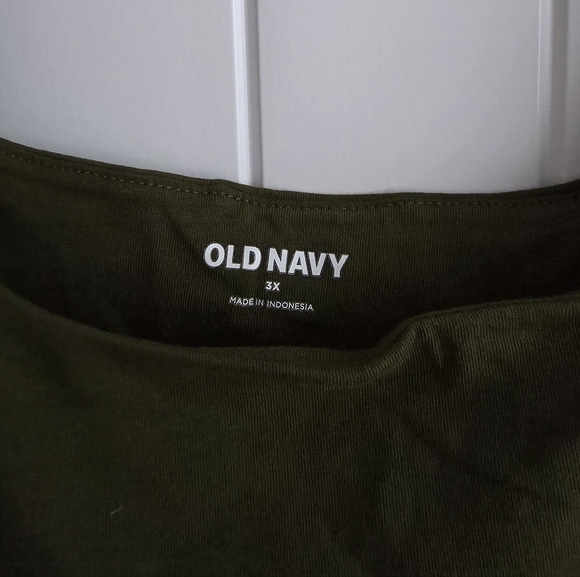 Old Navy Olive Green Plus Size Tank Top Sz 3X - Picture 2 of 2